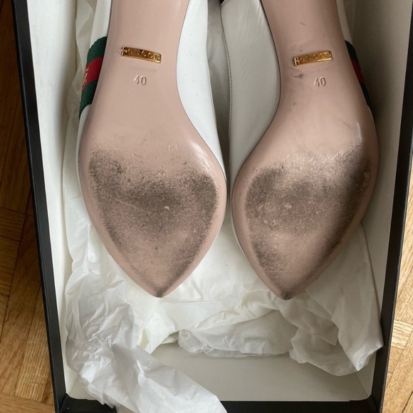 Gucci sling back heels - Picture 5 of 6